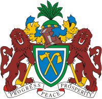 Wappen Gambia